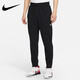 耐克（NIKE） 男裤 春季新款运动裤梭织快干束脚收腿裤子加绒保暖休闲裤长裤 CV1991-010/黑色梭织/薄款 L (175/80A)