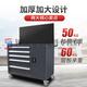Shantou Lincun thickened five-layer tool cart with cabinet parts cart tool box storage box tool cabinet multi-layer drawer cabinet 306 five-layer tool cart with cabinet