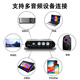 LDZS新款蓝牙功放机 2.0+低音炮功放2.1声道功放超低音迷你小型放大器 黑色ST838升级版单机（有蓝牙）+12V适配器
