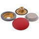 Lang bouton rond Round Bouton sans bouton ACCESSOIRES ÉCOLE UNIFORME INVISIBLE BOUTON CACCÉLÉ FOURTULIER BOUTON BUTONAL BOUTON UNIFIFIQUE BOUTON BOUTON NOIR Mère-Child Bouton 831 # Dark Blue 10 SETS + Outils d'installation 15 mm
