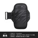 Miyi running arm bag sports mobile phone bag outdoor fitness bag men's and women's arm strap arm wrist bag night running equipment U 7.2 inches black