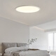 Yilin Round Living Room Ceiling Lamp Bedroom Lamp Simple Modern Nordic Minimalist Atmosphere Home Study Room LED Lamp White-Eye Protection Anti-Blue Light Ra>97_40CM Three