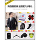 Kaduton Suit Suit Men's Business Slim Suit Men's Work Professional Formal Wear Men's Groomsmen Clothing Groom's Wedding Dress Gray Suit+Pants+Shirt+Leather Shoes L 105-115Jin Jin equals 0.5 kg + 6 gifts