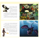 [Set de un solo set] Animation Dreamworks Kung Fu Panda Roll + Monster Shrek + Madagascar Roll + Dragon Trainer Set 4 Volúmenes de libros de cuentos que pueden aprender inglés Master Trainer Roll