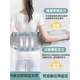 Cinturón de soporte de placa de acero de verano hernia lumbar herniación lumbar tensión muscular lumbar dolor cintura de circunferencia cinturón de la cintura de la cintura y mujeres delgable soporte de verano transpirable cintura estrecha gris de 15 cm (+1 almohadilla de calefacción) l