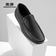 Chaussures en cuir Aokang (Aokang) pour les mocassins des affaires pour hommes