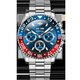 La nouvelle montre mécanique entièrement automatique multifonctionnelle Lumineuse Afficée Perpetual Calendar Men de montre masculine Classement Top Ten Top Ten Top Ten Top Famous Watchs 3271 Ceinture en acier Blue Men