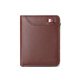 Jinlilai Men's Wallet 2024 New True Leather Texture Short Driver's License Integrated Card Bag Cowhide Men's Wallet Black