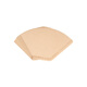 MUJI MUJI fan-shaped coffee filter filter bag hand brew MC74CC2S original color for 3-4 people/60 pieces