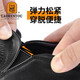Alter Mann Kopf (Laorentou) Lederschuhe Herrenschuhe Business Casual Schuhe Low Top-Layer Cowhide Leder Hülle Fuß Polyurethan Sohle Slip-resistenter fauler Leute Kick Dad Schuhe La12158 Black 43