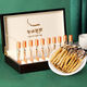 
Beijing Tongrentang same quality 2024 first-year Cordyceps sinensis 10 gift boxes for broken Cordyceps whole dry goods SF Express 2 fine pieces/gram 10 total 5 grams [Caote]