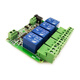 1/2/3/4/6/8/12-channel Modbus relay module switching input and output RS485/TTL/PLC 4-channel output + 4-channel input 5V