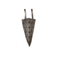 Issey Miyake Issey Miyake (Issey Miyake) One-Shoulder-Handtasche Metall Silber AG673 91