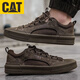 Carter CAT Low-top men's shoes casual men's shoes trendy versatile Martin boots men's shoes workwear shoes 8030 yellow 39 normal sports shoes size