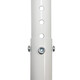 NB ergonómico Wanjia Niu T718-2 T718-4 T817-60 Rack colgante de colgantes Varilla de aluminio [T718-2] 53-83cm Telescópico [blanco]