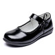 Shepherd boy cowboy shoes girls black leather shoes genuine leather children's performance shoes student single shoes etiquette flower girl school shoes cowhide soft bottom 8803 black oil black Guangzhou Shenzhen next day delivery 32 inner length 20.6CM