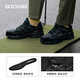 Skechers Chaussures masculines Summer Soufflement des chaussures de papa à semelles épaisses