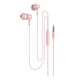 Daviqi In-ear Wired Wired Headphones Mobile Game Music Chicken K-Ching Headset Computer Suitable for Huawei Apple Oppo Honor Vivo Samsung Black Shark Glacier White [Upgrade Version]