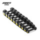 JOINFIT rubber-coated dumbbell men's home fitness arm muscle strength women's shaping arm muscle fitness equipment 6kg/single