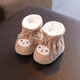 
Miaofei newborn baby shoes spring baby girls do not lose shoes 0-1 year old children men's foot cover soft soles to learn to prevent losing shoes and socks Big red spring and autumn inner length 11cm