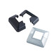 Clcey Coup de fer personnalisé Splice Couvre décorative Type de division de couverture laide Couvrette d'escalier Couvercle décoratif Guardier du couvercle inférieur 50 * 100 (modèle de fer) inférieur inférieur 158 * 15810