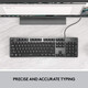 Logitech K845 wired luminous mechanical keyboard + G403 Hero lightweight RGB gaming mouse e-sports equipment Black