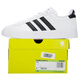 阿迪达斯（adidas）官方舰店女鞋德训鞋 春夏新款运动鞋时尚T头鞋耐磨休闲鞋防滑板鞋 9195-三条纹-皮质-主推款 37