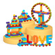 
Ai Fuer children's toys, assembled building blocks, toys, three-dimensional inserts, 3-6th birthday gifts