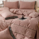 Mercury series high-end Class A pure cotton embroidered quilt cover bed four-piece set 100 pure cotton long-staple cotton quilt cover sheet bed sheet style bedding William-Bentleyland 1.8 sheet style four-piece set-quilt cover 200x230