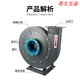 XMSJ9-19 Centrifugal fan High-pressure centrifugal fan Ventilator Push ventilation fan Tunnel fan 9195A11KW380V