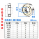 微型滚动小轴承MR128 148 688 698 608Z628RS 638ZZ深沟球内径8mm 608ZZ 精密级  8*22*7mm 高 其他