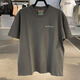 Nike (Nike) Kurzärärmiges T-Shirt für Männer 2025 SOMMER SOMMER NEUER SPORTSWEAR STRAMTIEREN AMMABLETRAGE RUNDSCHAFTEN HALTE HALTELEEVED TOP HF6172-053 HF6172-053 GRAU GRAUS PURE COUTWOLL XL Empfohlen 150-180 Jin [Jin gleich 0,5 kg]