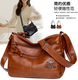 
Light ou new leather mother bag women's soft leather one-shoulder crossbody bag large capacity simple middle-aged women's bag k686 retro caramel color