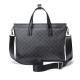 POLO briefcase men's business bag handbag large capacity business trip office document bag 14-inch computer bag black