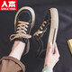 Chaussures en toile Renben For Men's Men's Trendy Breathable Casual Trend 2025 Printemps et automne Sports polyvalents tendance Chaussures basses Small White Beige 22067 42 STYLE MENS