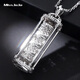 Miss JuJu domineering dragon column pt950 platinum pendant men's platinum pendant cylindrical prayer wheel can rotate large tag small version weighs about 27.81g + comes with lanyard,