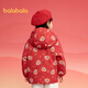 Balabala Children's Clothes Children's Jackets Boys 2025 Spring and Autumn Clothes Girls Polar Fleece Two-piece New Year's Clothes 208125105208