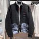 耐克（Nike）外套男装上衣 春秋季新款保暖仿羊羔绒立领时尚运动服休闲服夹克 FZ6194-010/黑色/龙年限定 XL (180) /建议150-180斤