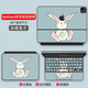 Nifan 2025 Apple iPad Air 11/13-Zoll Flachpanel Magic Control Tastatur Aufkleber Pro12.9 Smart doppelseitiger Clip A3266 Vollständiger Satz farbenfroher A3271 Case Protection Film Sty