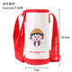 Disney (Disney) Kinder Isolierung Grundschule School Cup Set 8062 Cartoon Kessel Isolierung Set 500 ml Seil Seil Set mit Rückengurt 6167 Lila Eis und Schneebecher Set 401-500ml