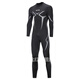 Zailu null wetsuit one-piece men's 3mm warm elastic wear-resistant wet suit cold-proof wetsuit winter swimming swimsuit black XS