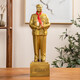 Red Brigade's former capital Chairman Mao statue full body brass home living room decoration bronze statue full body great man crafts ornaments inspirational full body statue of the founding of the People's Republic of China height 32.8CM copper back cover with number