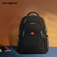 Samsonite Backpack Business Computer Bag Multifunctional Men's Backpack Large Capacity Sports Breathable School Bag 36B Black