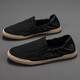 Vistursi Marke Ice Silk Canvas-Schuhe für Männer Sommer Neue trendige und vielseitige atmungsaktive Ein-Fuß-Schuhe leichte Freizeitschuhe Khaki 41