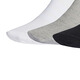 Adidas阿迪达斯男袜女袜2023春季新款运动袜三双装短袜低帮袜 IC1283 M
