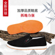 Huili zapatos de tela Old Beijing, zapatos para caminar, tendones de res, cómodos zapatos de lona casuales, zapatos de lona informales, un pie, zapatos para hombres, negro 0865 41
