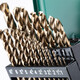 SATA 52819 High Hardness Wear-Resistant Stainless Steel Drill Bits 19 Pieces Straight Shank Cobalt Twist Drill Set 1mm-10mm
