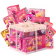 Disney Strawberry Bärenpuppe Kindertag Snack Geschenkpack 1050g Geburtstags Geschenkbox für Kinder und Frau