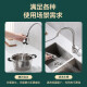 ARROW kitchen pull-out faucet sink hot and cold faucet rotatable pull-out faucet stainless steel three-function pull-out faucet