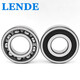 德国进口 LENDE/莱纳德 6211-2Z 深沟球轴承 钢盖密封【尺寸55*100*21】